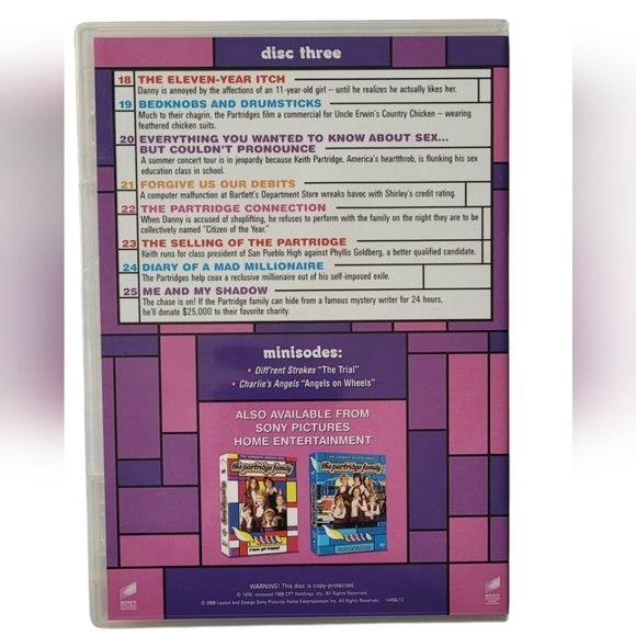 The Partridge Family DVDs - Season Three - Picture 5 of 8